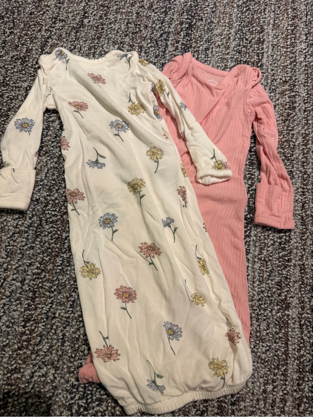 Carter’s PurelySoft long sleeve dresses - newborn
